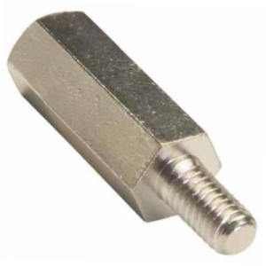 14030-H-SS-1.000-1 M/F STDF 1/4 HEX X 1 L, 4-40 THD SS